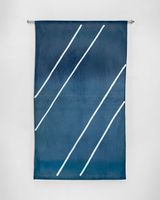 Primeros amaneceres en la tierra Curtain 8 by Felipe Mujica contemporary artwork painting textile
