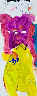 an eye for an eye side eye by Tom Polo contemporary artwork painting