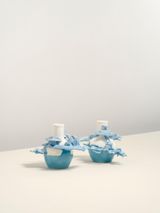 Without leaving your room series 3 pair 510 by Julie  Jesse contemporary artwork sculpture