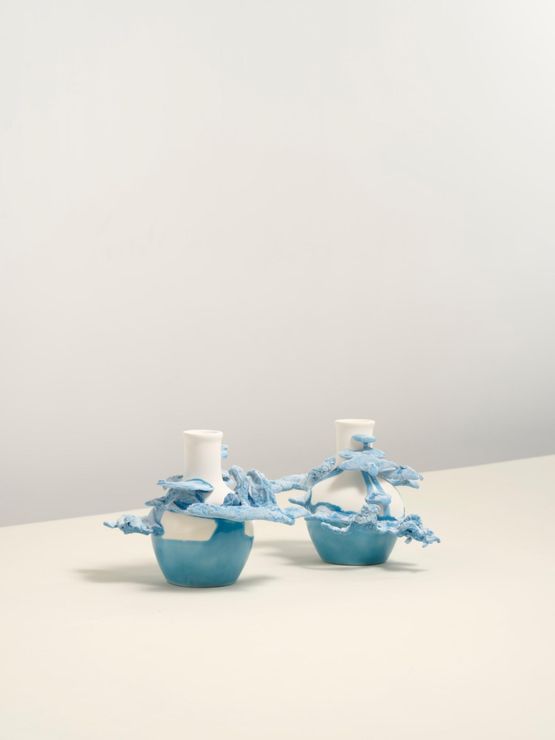 Without leaving your room series 3 pair 510 by Julie  Jesse contemporary artwork Sculpture