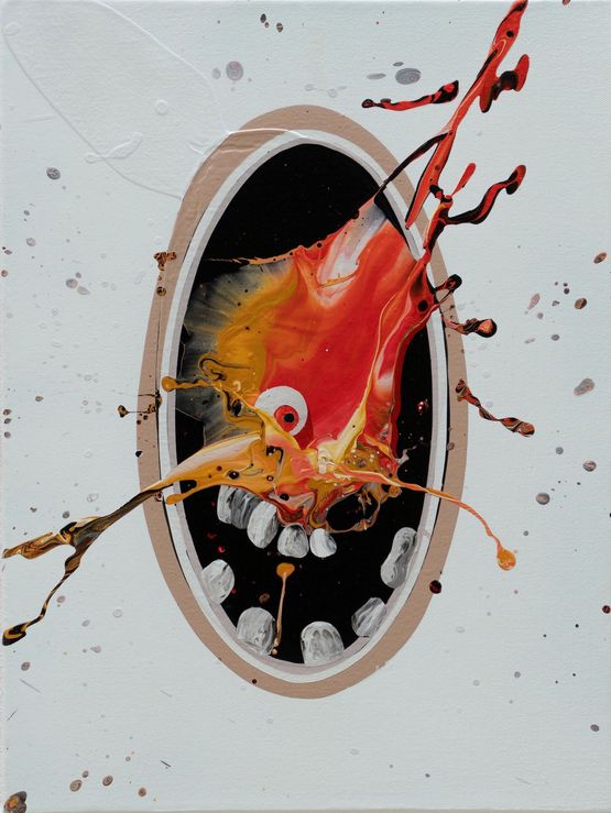 Jinete IV by Jose Castiella contemporary artwork Painting