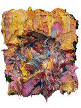 Head with Yellow Lake by Antony Micallef contemporary artwork painting