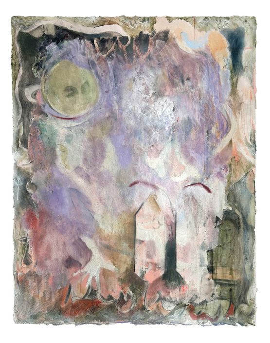 All our yesterdays by Emi Mizukami contemporary artwork Painting
