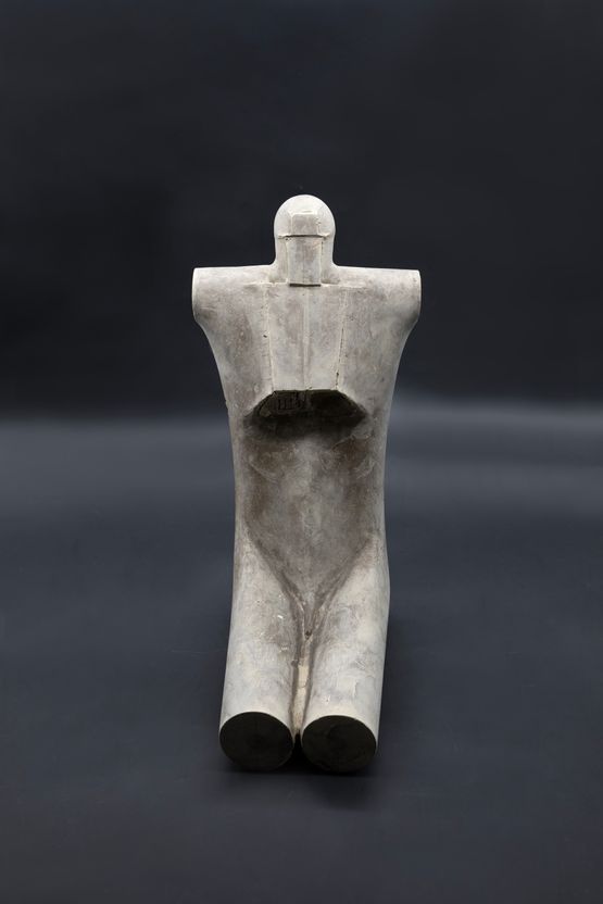 Modell fur den Kleinen Rumpf by Walter Pichler contemporary artwork Sculpture