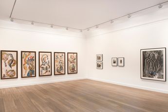 Contemporary art exhibition Group Exhibition Trio at Galerie Lelong 13 Rue de Teheran Paris France