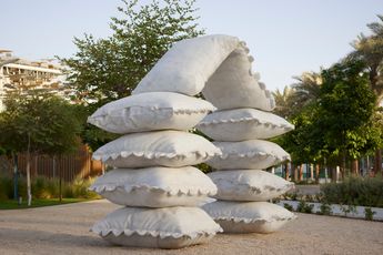 Contemporary art exhibition Afra Al Dhaheri at Expo 2020 Dubai at Green Art Gallery Dubai United Arab Emirates