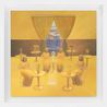 Home Sweet Home Backyard Golden House 5 RAW by Mak2 contemporary artwork Works on Paper