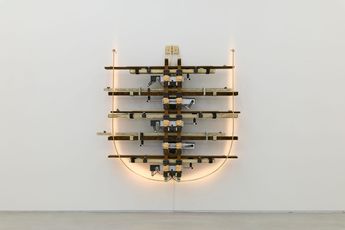 Contemporary art exhibition Yang Jung-Uk People in Prayer at P21 Seoul South Korea