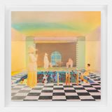 Home Sweet Home Time and Space 2 RAW by Mak2 contemporary artwork drawing works on paper