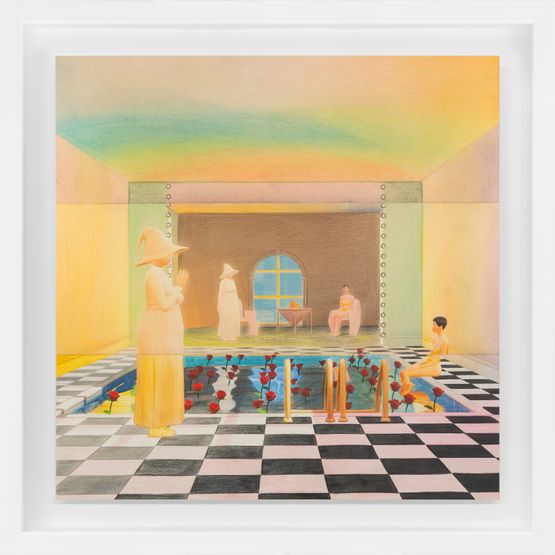 Home Sweet Home Time and Space 2 RAW by Mak2 contemporary artwork Works on Paper