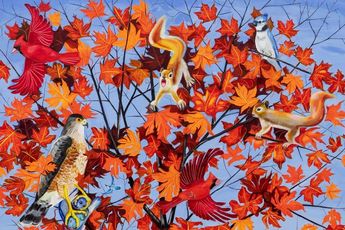 Contemporary art exhibition Nikki Maloof Skunk Hour at Perrotin New York United States