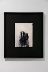 The mourners in preparation by Alexandra Karakashian contemporary artwork mixed media painting works on paper