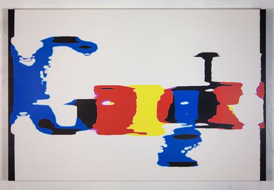 Google Plan B by Mark Flood contemporary artwork Painting