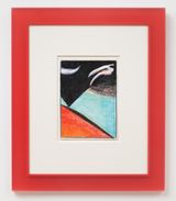 After Scriabin Red by Matt Connors contemporary artwork works on paper