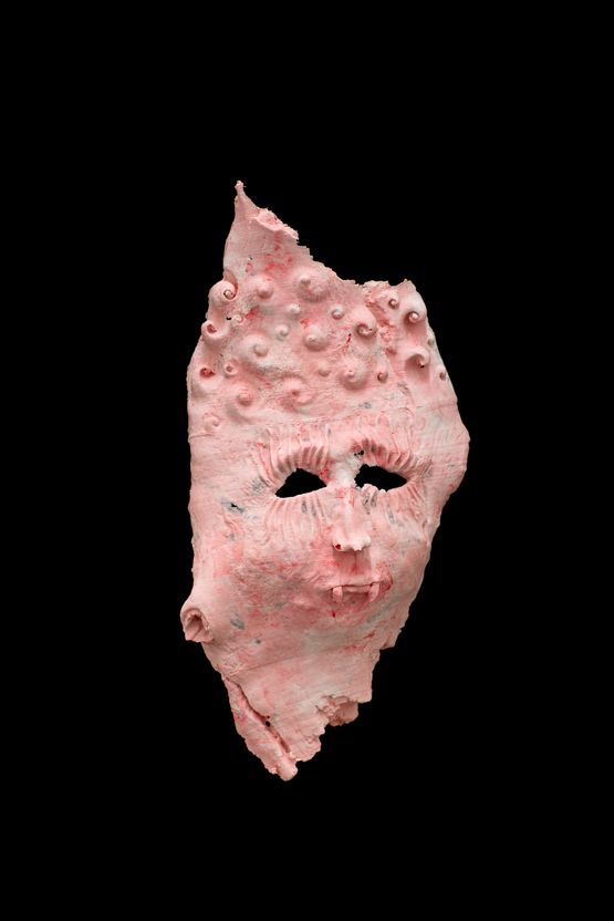 Death Mask VII by Adrian Ganea contemporary artwork Painting