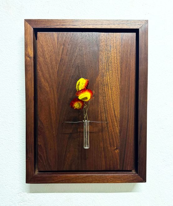 Machines and gods 1 flower vase by Larry Munoz contemporary artwork Sculpture
