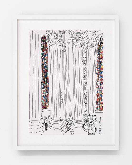 Duomo di Milano 1 by Huang Hai-Hsin contemporary artwork Works on Paper