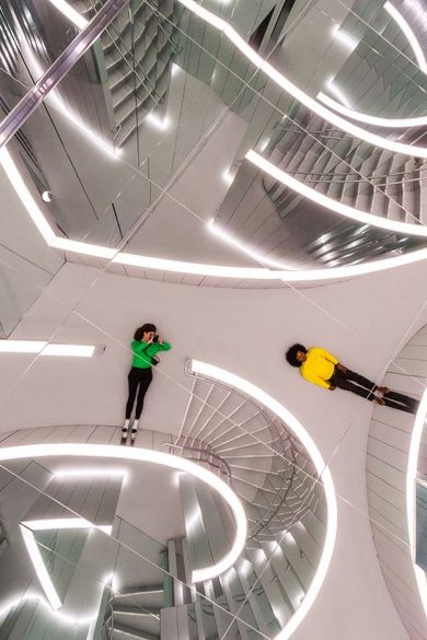 Es Devlin’s Miami Mirror Maze and Forking Career