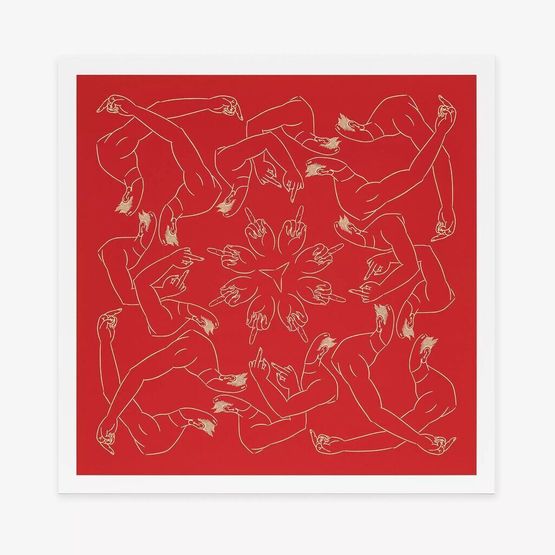 Middle Finger by Ai Weiwei contemporary artwork Print