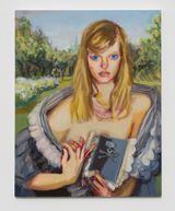 Central Park by Janet Werner contemporary artwork painting