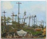 Tent by Verne Dawson contemporary artwork painting