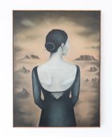 Under the Bleeding Sky by Heather Straka contemporary artwork painting