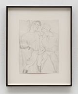 Untitled Preparatory Drawing by Tom of Finland contemporary artwork drawing