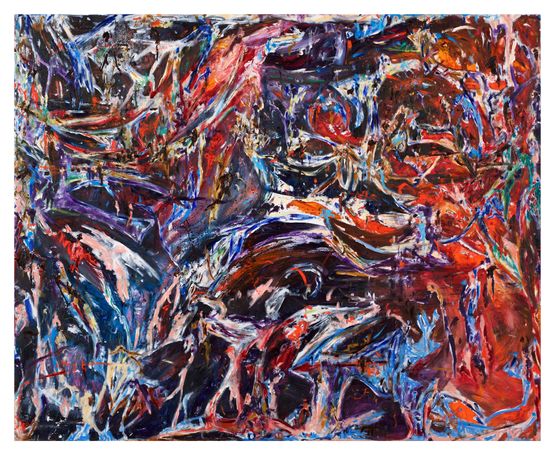 Dantes Visions by Marie De Villepin contemporary artwork Painting