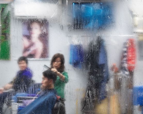 Barber Shop New York NY by Anastasia Samoylova contemporary artwork Print
