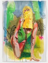 Guahi 3 by Gisela Mcdaniel contemporary artwork drawing painting works on paper