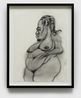 pulling folds by Jonathan Lyndon Chase contemporary artwork Drawing