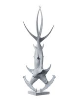 Double Helix Hammerhead by Ashley Bickerton contemporary artwork sculpture