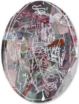 Ill Scry Instead. Figure in a mirror by Secundino Hernandez contemporary artwork painting