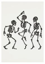 Dance to Dust Drawings 04 by Carlos Amorales contemporary artwork works on paper