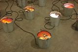 Baldes 1 progreso reflejado by Patrick Hamilton contemporary artwork sculpture