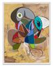 Mask by George Condo contemporary artwork Works on Paper