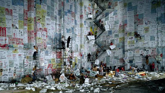 Competition by Wang Qingsong contemporary artwork Photography