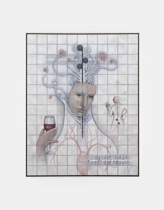 Vasodilation Happy Birthday by Justin Fitzpatrick contemporary artwork Painting