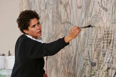Julie Mehretu Something New Something Else