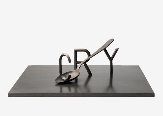 Cry by Jaume Plensa contemporary artwork Sculpture