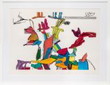 Untitled by Harold Cohen contemporary artwork works on paper