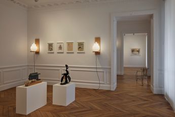 Contemporary art exhibition TARWUK Conceived for the Stage at White Cube Paris France