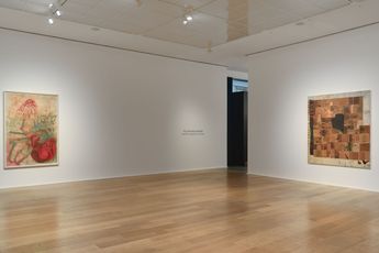Contemporary art exhibition Ellen Gallagher Ecstatic Draught of Fishes at Hauser  Wirth London United Kingdom