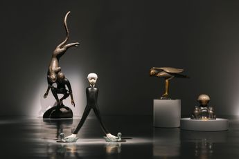 Contemporary art exhibition Li Wei  Liu Zhiyin Whispers of the Wind at Whitestone Gallery Singapore