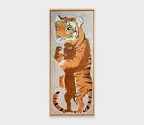 Hombre tigre by Cecilia Vicuna contemporary artwork painting