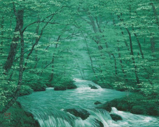 Oirase by Kazuyuki Futagawa contemporary artwork Works on Paper