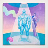 What was the moment by Justin Yoon contemporary artwork painting works on paper