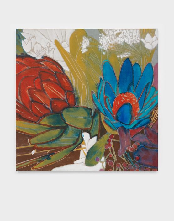 Winter Flowers XXX by Francesco Clemente contemporary artwork Painting