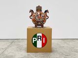 La Conquista de Mexico - PRI by Eduardo Sarabia contemporary artwork sculpture