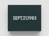 SEPT.211983 TODAY Series No.26 1983 by On Kawara contemporary artwork painting